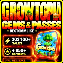 GrowTopia | Gems and Pass