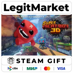 Super Meat Boy 3D / Steam AUTO / RU + WORLD