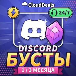BOOST DISCORD SERVER 1/3 MONTHS (+WARRANTY)