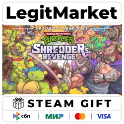 Teenage Mutant Ninja Turtles: Shredder's Revenge / Steam АВТО / РУ + МИР