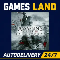 Assassin's Creed III: Remastered (Nintendo Switch) — License Key | 24/7 Auto-Deliver