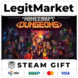 Minecraft Dungeons / Steam AUTO / RU + WORLD