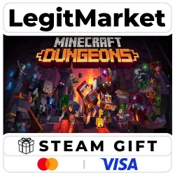 Minecraft Dungeons / Steam AUTO / RU + WORLD
