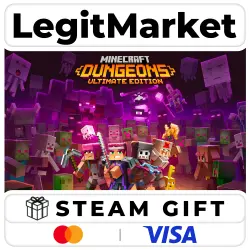 Minecraft Dungeons Ultimate Edition / Steam AUTO / RU + WORLD