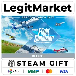 Microsoft Flight Simulator (2020): 40th Anniversary Deluxe Edition / Steam AUTO / RU + WORLD