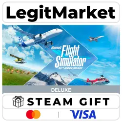 Microsoft Flight Simulator (2020): 40th Anniversary Deluxe Edition / Steam AUTO / RU + WORLD