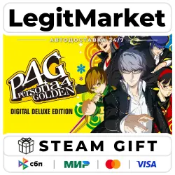 Persona 4 Golden Digital Deluxe Edition / Steam АВТО / РУ + МИР