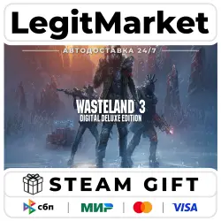 Wasteland 3 Digital Deluxe / Steam AUTO / RU + WORLD