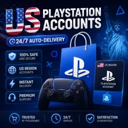 US PlayStation Accounts 24/7 Auto-delivery