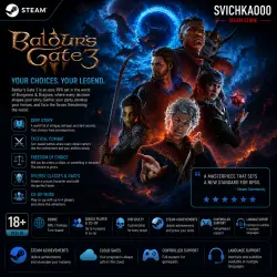 Baldur's Gate 3 steam (gift)
