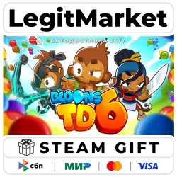 Bloons TD 6 / Steam AUTO / RU + WORLD
