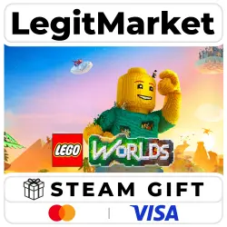 LEGO Worlds / Steam AUTO / RU + WORLD