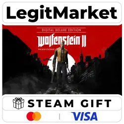 Wolfenstein II: The New Colossus Digital Deluxe Edition / Steam AUTO / RU + WORLD