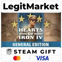 Hearts of Iron IV: General Edition / Steam AUTO / RU + WORLD