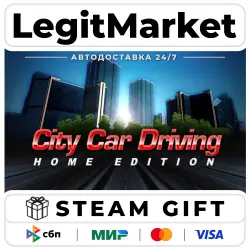 City Car Driving / Steam AUTO / RU + WORLD