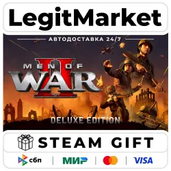 Men of War II Deluxe Edition / Steam АВТО / РУ + МИР