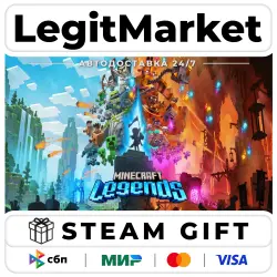 Minecraft Legends / Steam AUTO / RU + WORLD