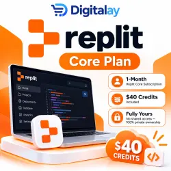 Replit Core – 1 Month 40$ Extra | Full Access (Personal Account)