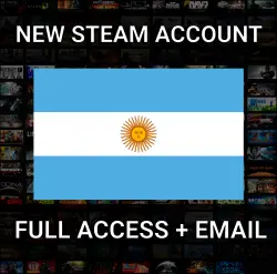 New STEAM account: Argentina [Currency: USD] FULL ACCESS + EMAIL