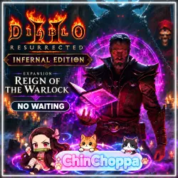 Russia WORLD - Diablo II: Resurrected Infernal game + DLC Reign of the Warlock