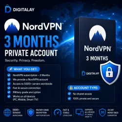 🔐 NordVPN – 3 месяца (приватный аккаунт)