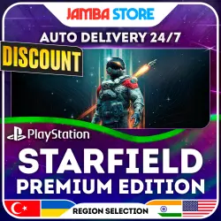 Starfield Premium Edition · PS5 · TR/IN/PL/US · AUTO 24/7 · DISCOUNT 13.08