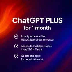 ChatGPT PLUS GPT-5 | 1 Month Access
