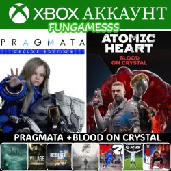PRAGMATA + ATOMIC HEART Blood On Crystal + TOP GAMES XBOX ACCOUNT