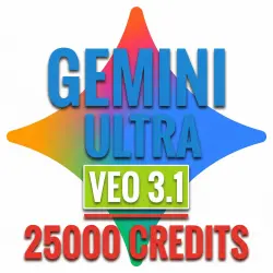 Gemini Ultra+Veo3.1+Flow 25000 Credits 15 days