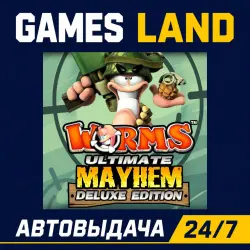 Worms Ultimate Mayhem - Deluxe Edition | Steam Ключ | GLOBAL | РФ | АВТОВЫДАЧА 24/7