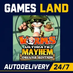 Worms Ultimate Mayhem - Deluxe Edition | Steam Key | GLOBAL | Instant Delivery 24/7