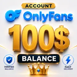 OnlyFans аккаунт с балансом 100$