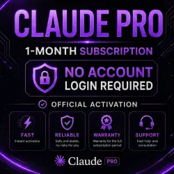 NO LOGIN | Claude Pro | 1 month | Official | s