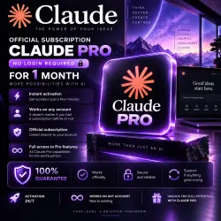 [24/7 AUTO] NO LOGIN REQUIRED | Claude Pro | 1 Month | Official | Warranty