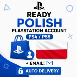 Pre-made Poland PlayStation account PS4/PS5 + email included!