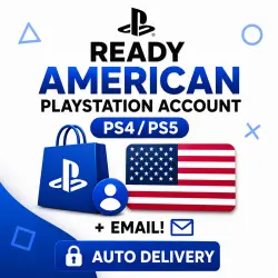 Pre-made USA PlayStation account PS4/PS5/PS Portal + email included! (copy)