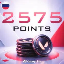 24/7 | АВТО | RU | VALORANT | 2575 VP | КОД ПОПОЛНЕНИЯ, лот №252749
