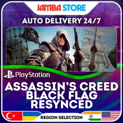Assassin's Creed Black Flag Resynced · PS5 · TR/UA/IN/US · AUTO 24/7