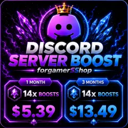 [OFFİCAL-AUTO] DİSCORD SERVER BOOST 1/2/3/6/12