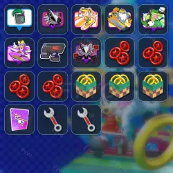 [Twitch Drops] Sonic Rumble Party | 18 Items | Instant Delivery
