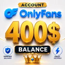 OnlyFans аккаунт с балансом 400$