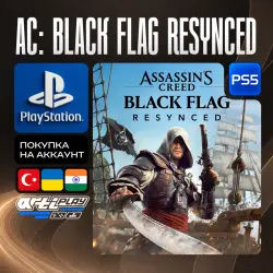 Assassin's Creed Black Flag Resynced • PS5 • TURKISH / INDIAN / UKRAINIAN