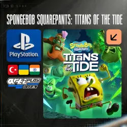SpongeBob SquarePants: Titans of the Tide PS5 TURKISH / INDIAN / UKRAINIAN