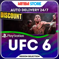 UFC 6 · PS5 · TR/UA/PL/US · AUTO 24/7 · DISCOUNT 22.10