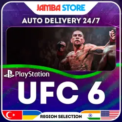 UFC 6 · PS5 · TR/UA/IN/US · AUTO 24/7