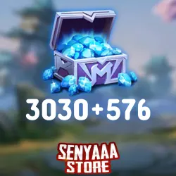 MLBB 3030+576 DIAMONDS BY ID (Without RU) |