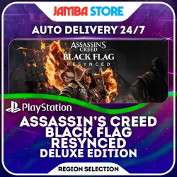 Assassin's Creed Black Flag Resynced Deluxe Edition · PS5 · TR/IN/PL/US · AUTO 24/7