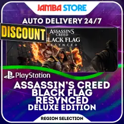 Assassin's Creed Black Flag Resynced Deluxe Edition · PS5 · TR/IN/PL/US · AUTO 24/7