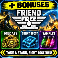 SUPER CREDITS+MEDALS+SAMPLES 1000-25000 SC |PC/PS/XBOX | Helldivers 2 | 1000 SC