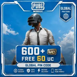 Подарочная карта PUBG Mobile на 600+60 UC | е и е пополнение, лот №209401